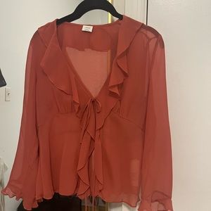 Aritzia Wilfred Frenchy Blouse (S) in limited edition color